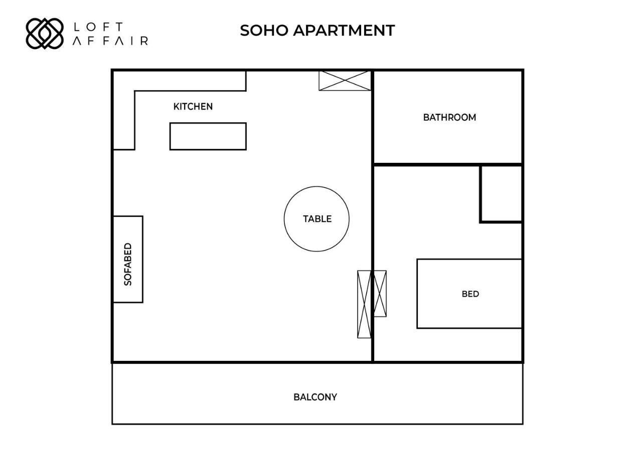 Soho Apartment By Loft Affair Краків Екстер'єр фото